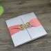 High End Custom Silk Wedding Invitation Folio
